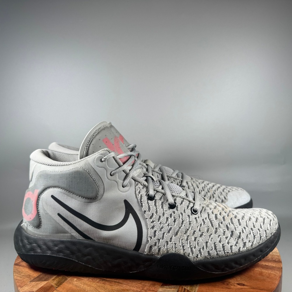 Nike KD Trey 5 IX Wolf Grey Black Bright Crimson CK2090-001 Mens 14 Basketball